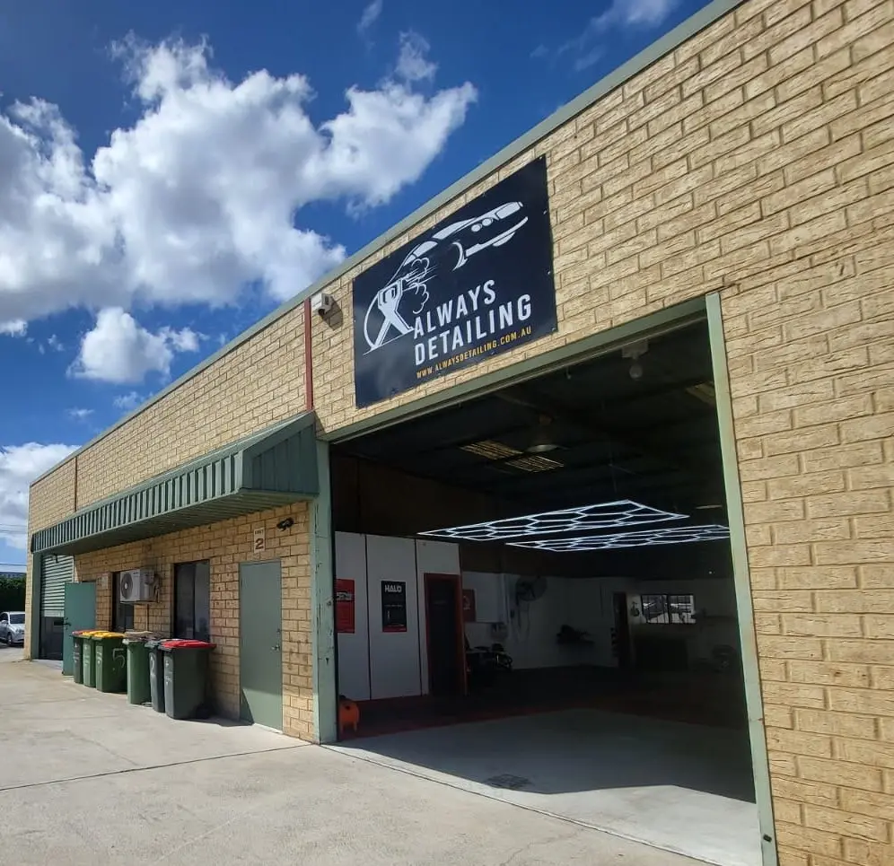 Always Detailing workshop in Yangebup, Perth